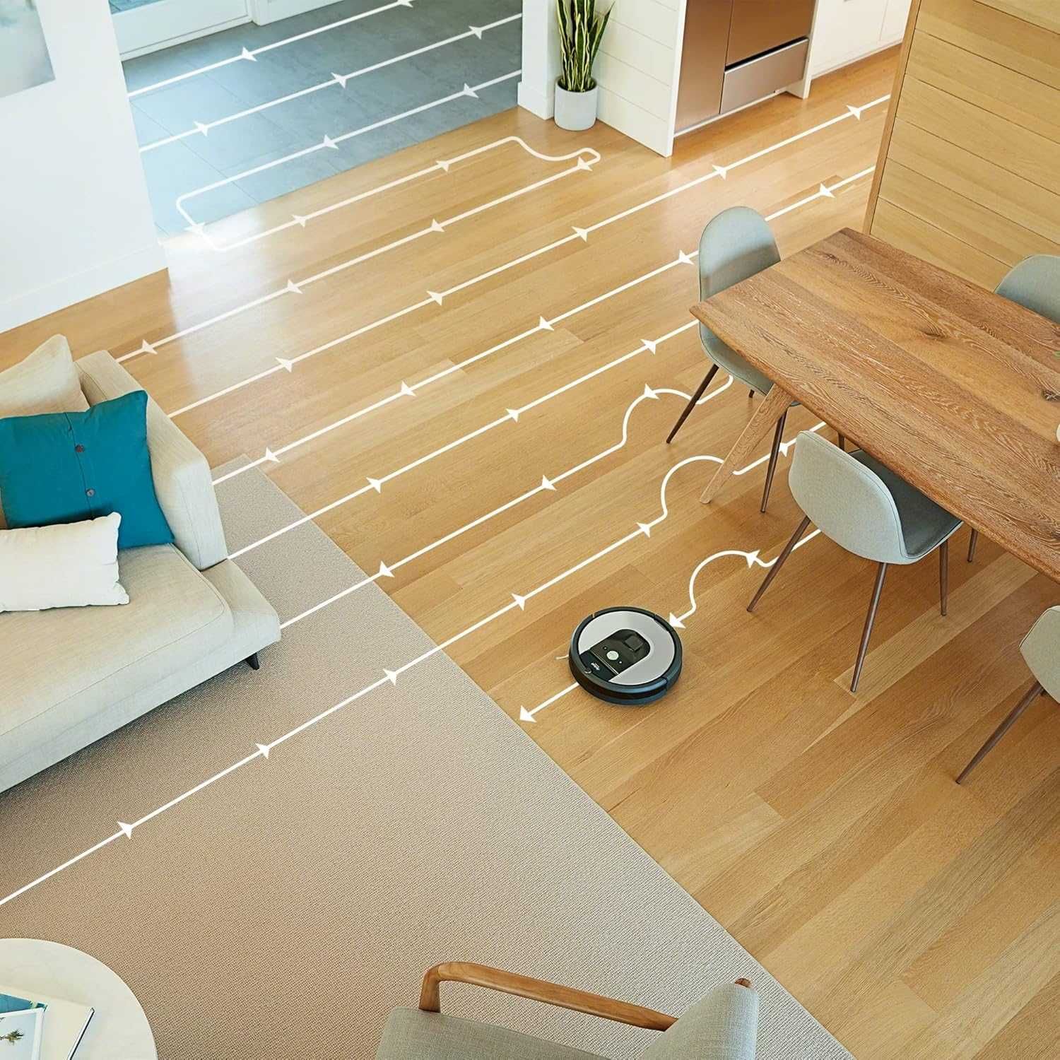 Прахосмукачка робот iRobot Roomba 971 AeroForce + DirtDetect