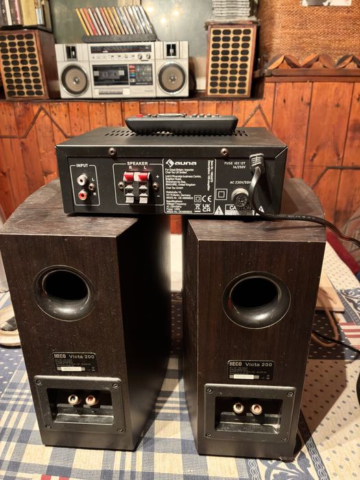 Тонколони с усилвател