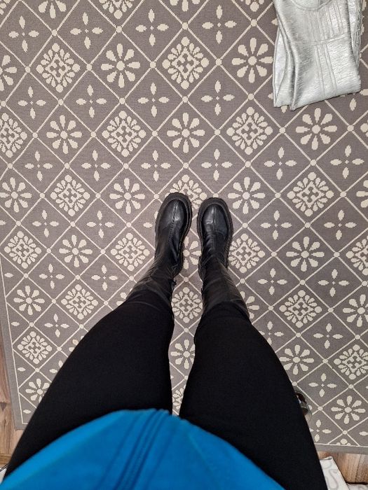 Cizme lungi piele
