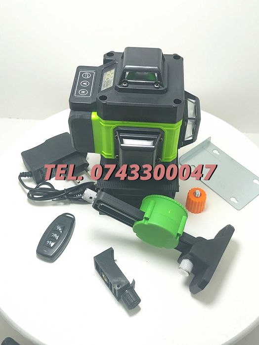 New Autonivela Laser Profesionala Raza 4d 16 Linii  360 Cu Autonivel