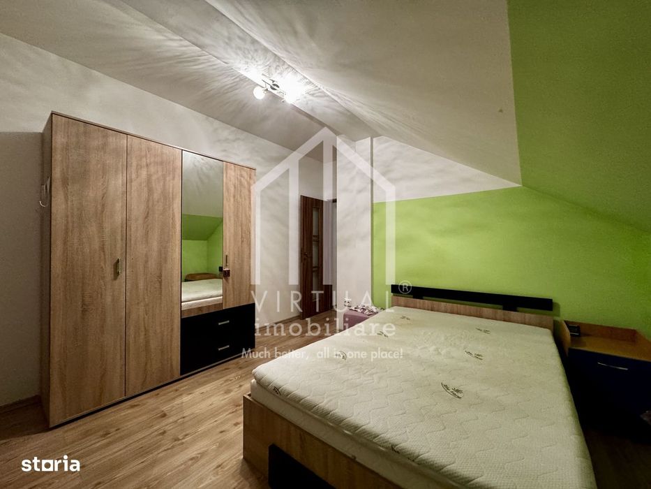 Apartament cu 3 cmare, 64mp utili, mobilat, parcare, Turnisor