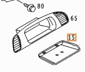 Carcasă Ceasuri Bord Sprinter 2000  2006 Grila Ventilatie Aer Rama NOI