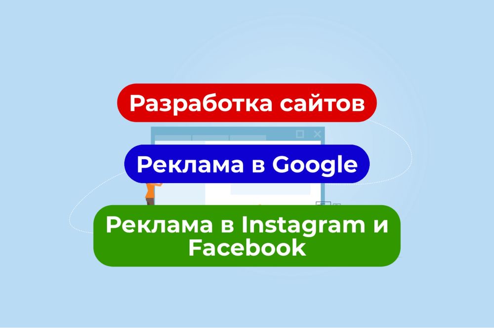Разработка Сайтов. Продвижение в Инстаграм и Google/Гугл. Таргет Insta