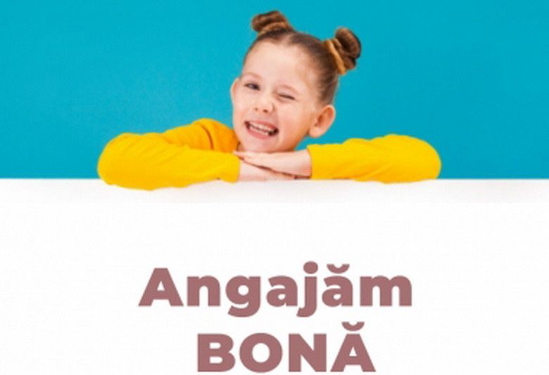 Cautăm bonă grijulie pentru bebeluș de 9 luni (mama lucrează de acasă)