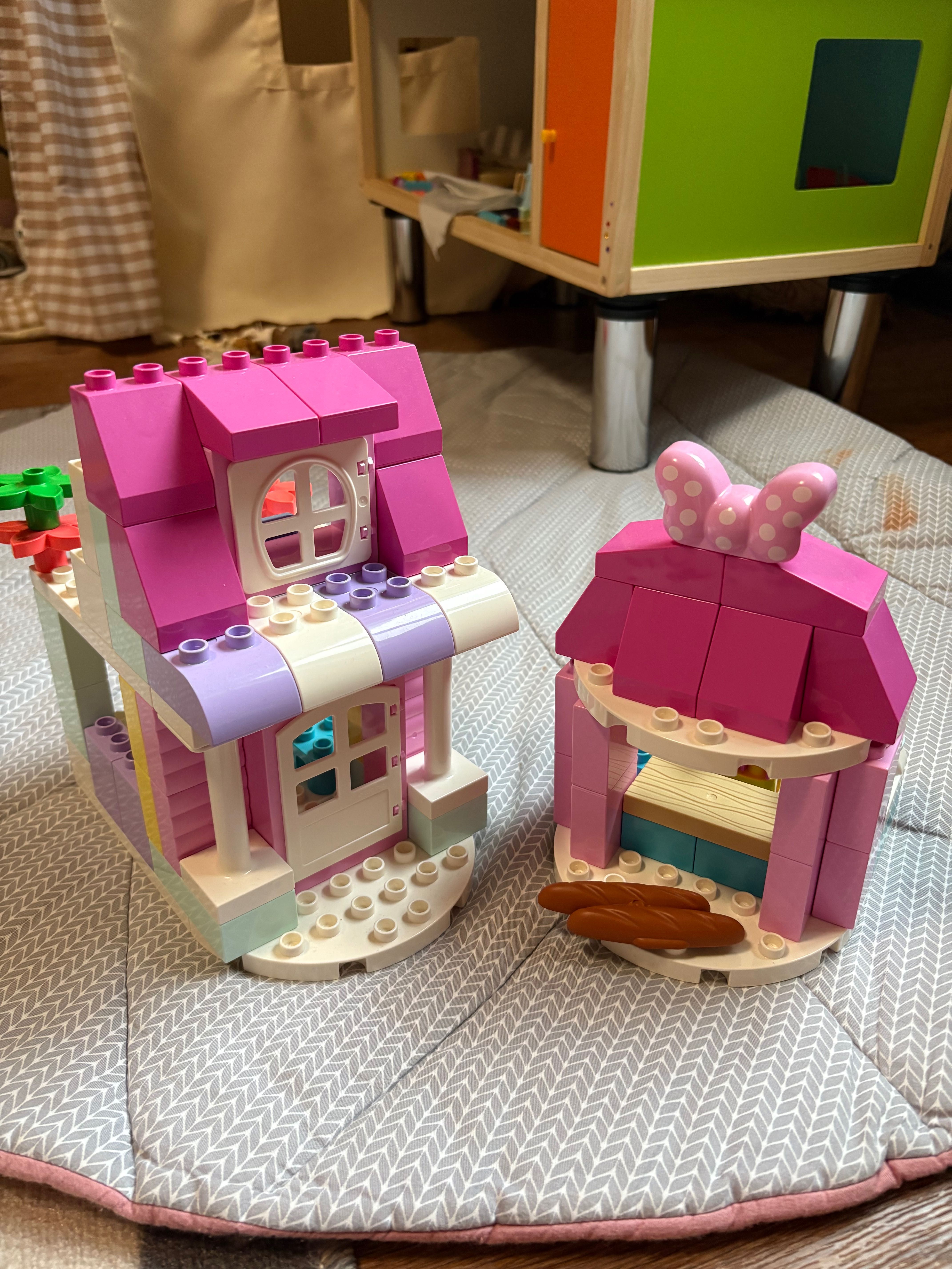 Lego Duplo домик и пекарня мини маус