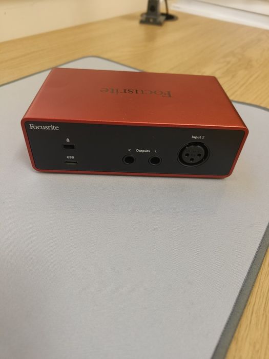 Interfata audio Focusrite Scarlett Solo 4th gen