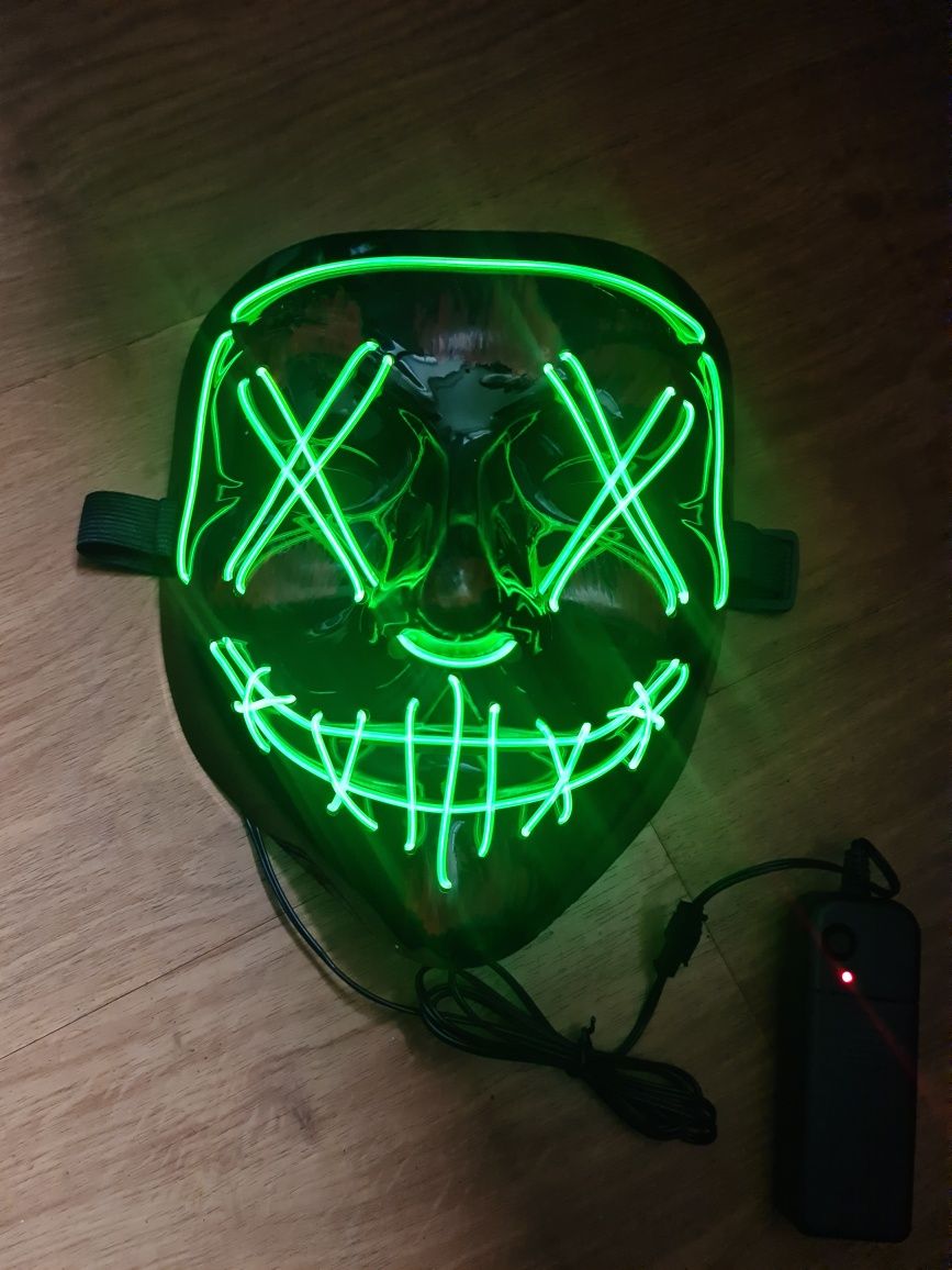 Masca Halloween purge led