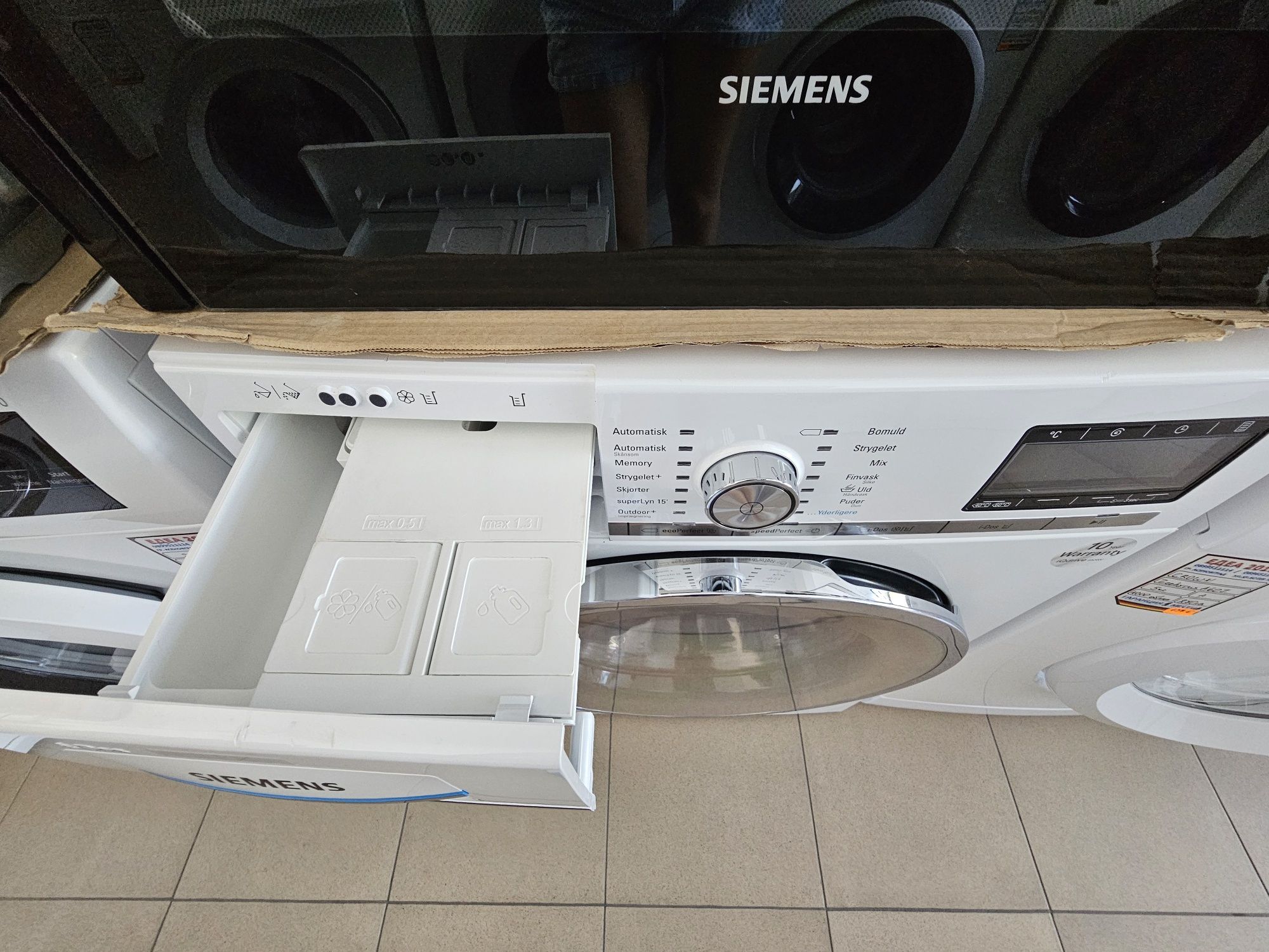 Пералня Siemens iQ800 i-Dos