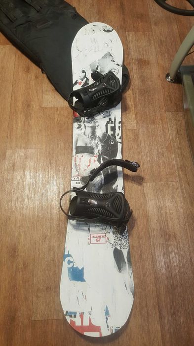Сноуборд Ride Machete GT + топовые крепления + сумка