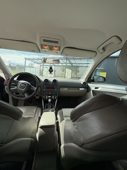Vând Audi A3 8p, black, an 2008