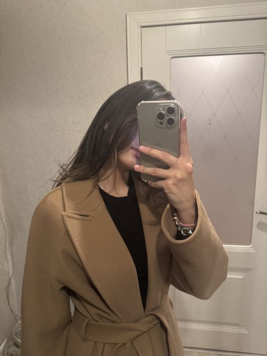 Теплое турецское пальто на осень