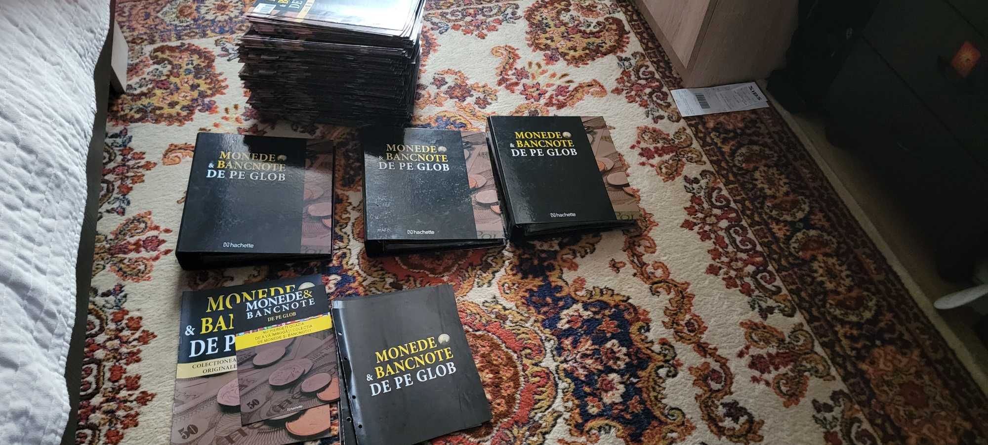 Colectie completa bancnote si monede de pe glob 250 de numere