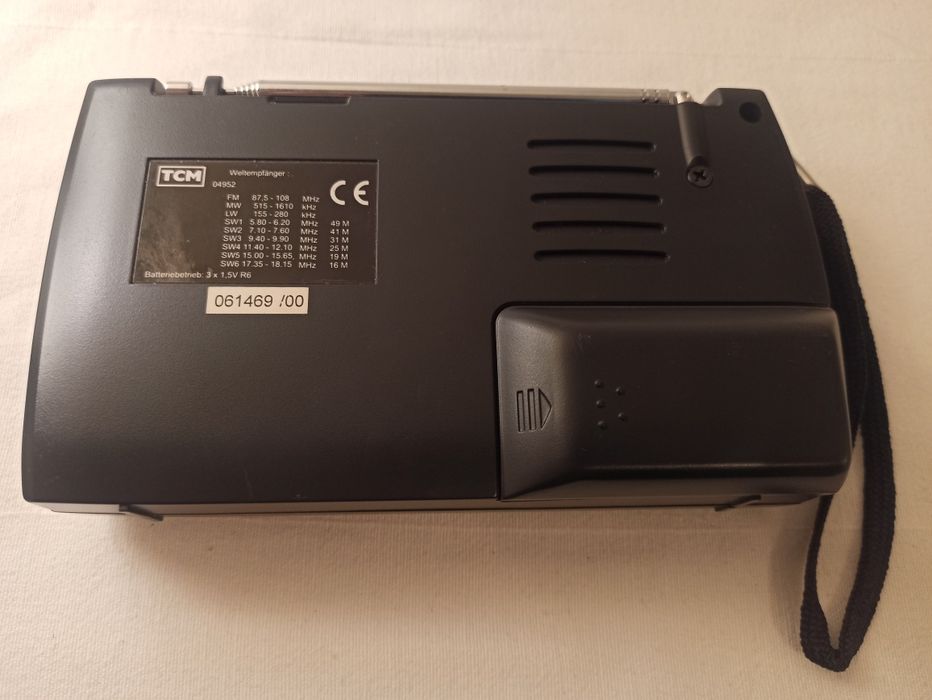 RADIO portabil TCM - 9 Band World Receiver FM, MW, LW, SW