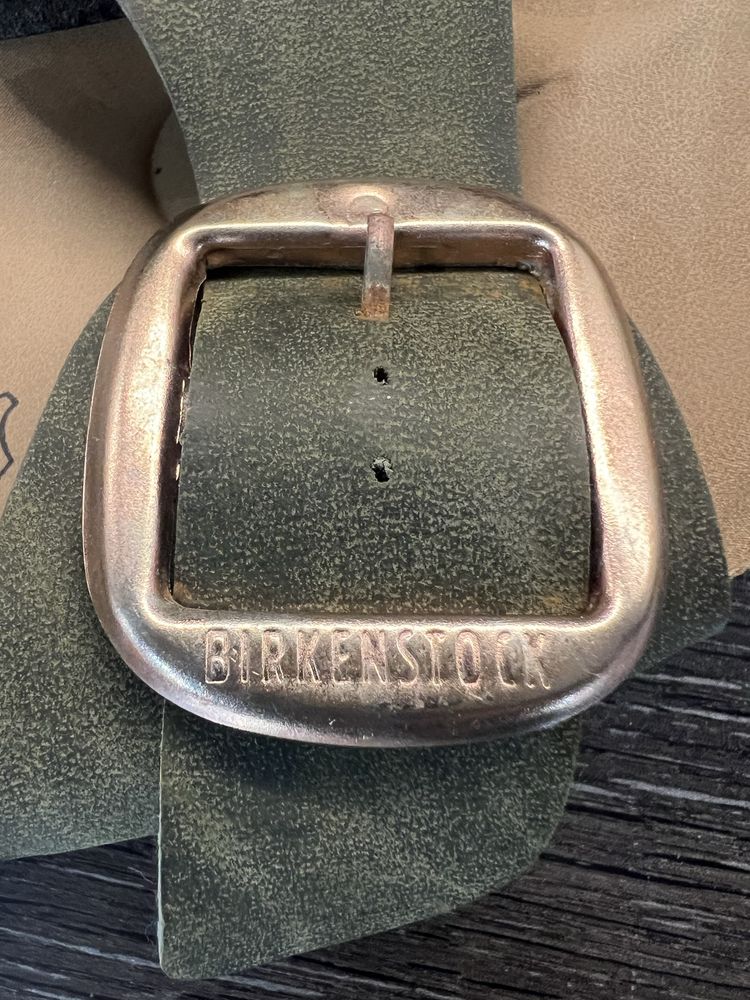 Birkenstock Madrid Arizona чехли сандали зелени бели
