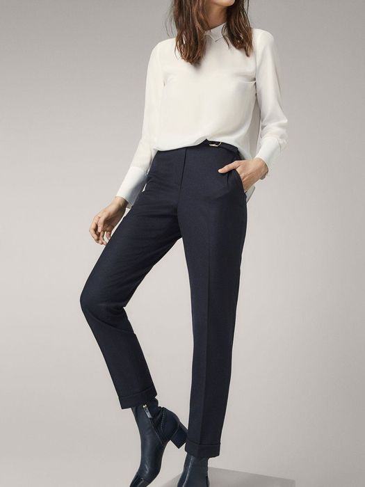 Pantaloni Massimo Dutti 100% lâna