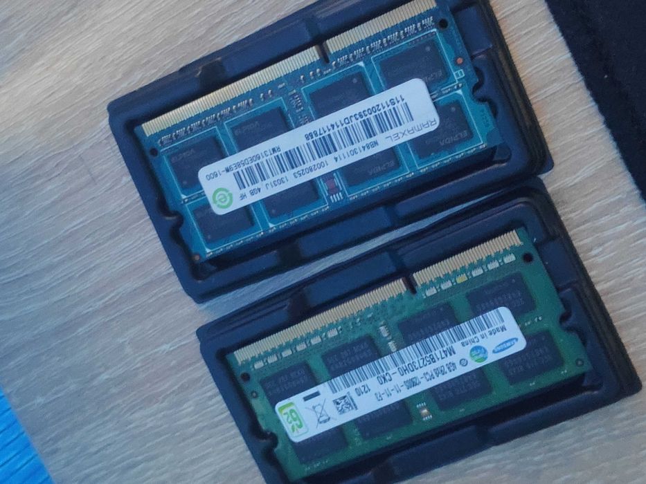 ram ddr3 laptop 2 x 4G 1600