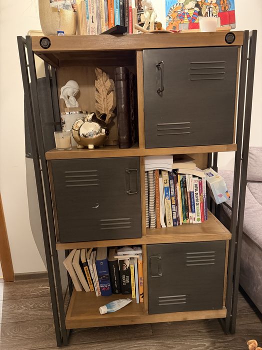 Set de mobilier în stil industrial pt sufragerie/camera de zi/birou