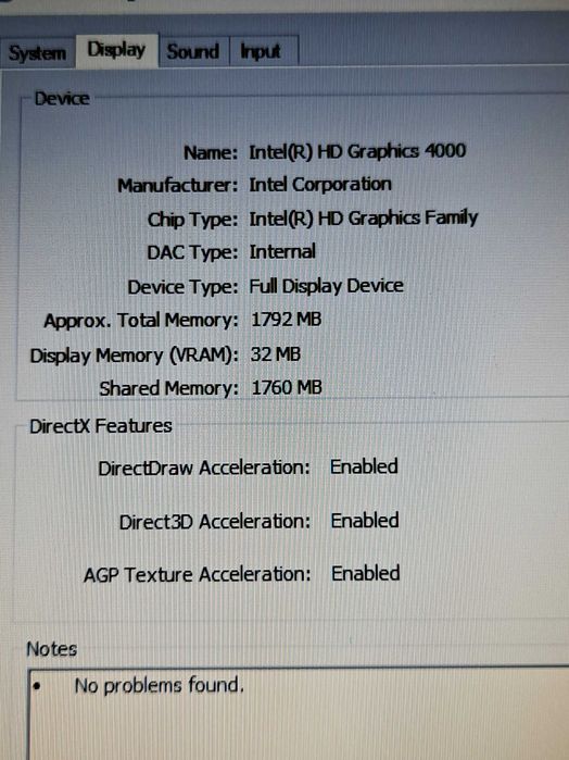 Vand laptop Dell Inspiron-Intel® Core™ i3-3217U / 8GB Ram / 500GB Hdd