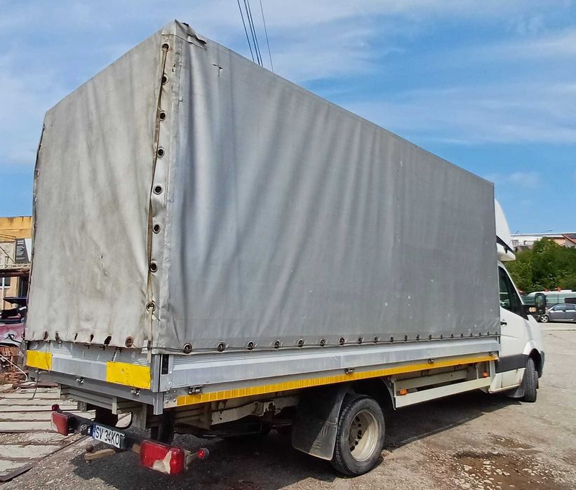 Volkswagen Crafter  2008 prelata axa dubla