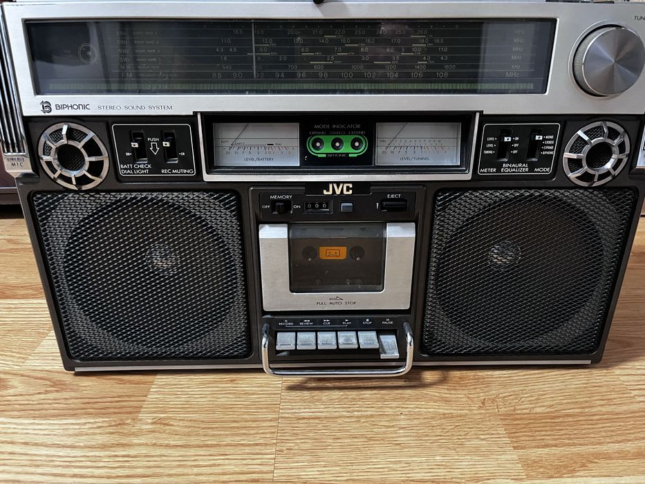 Casetofon vintage JVC RC-838JW – sunet original JVC, made in Japan