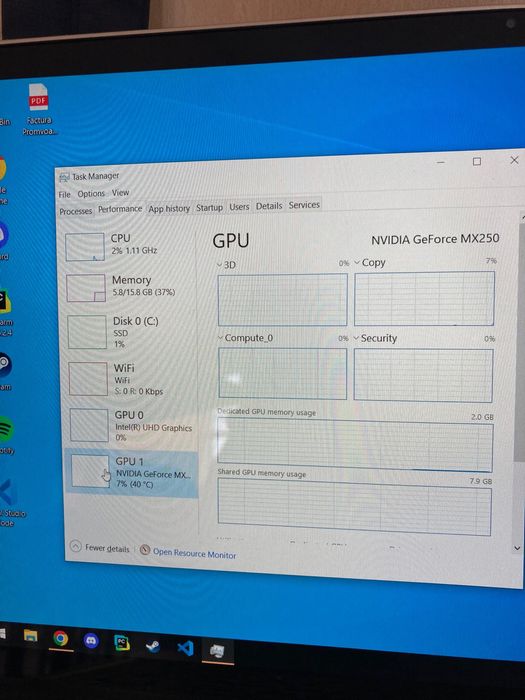 HP Envy i7 a 10 a generație