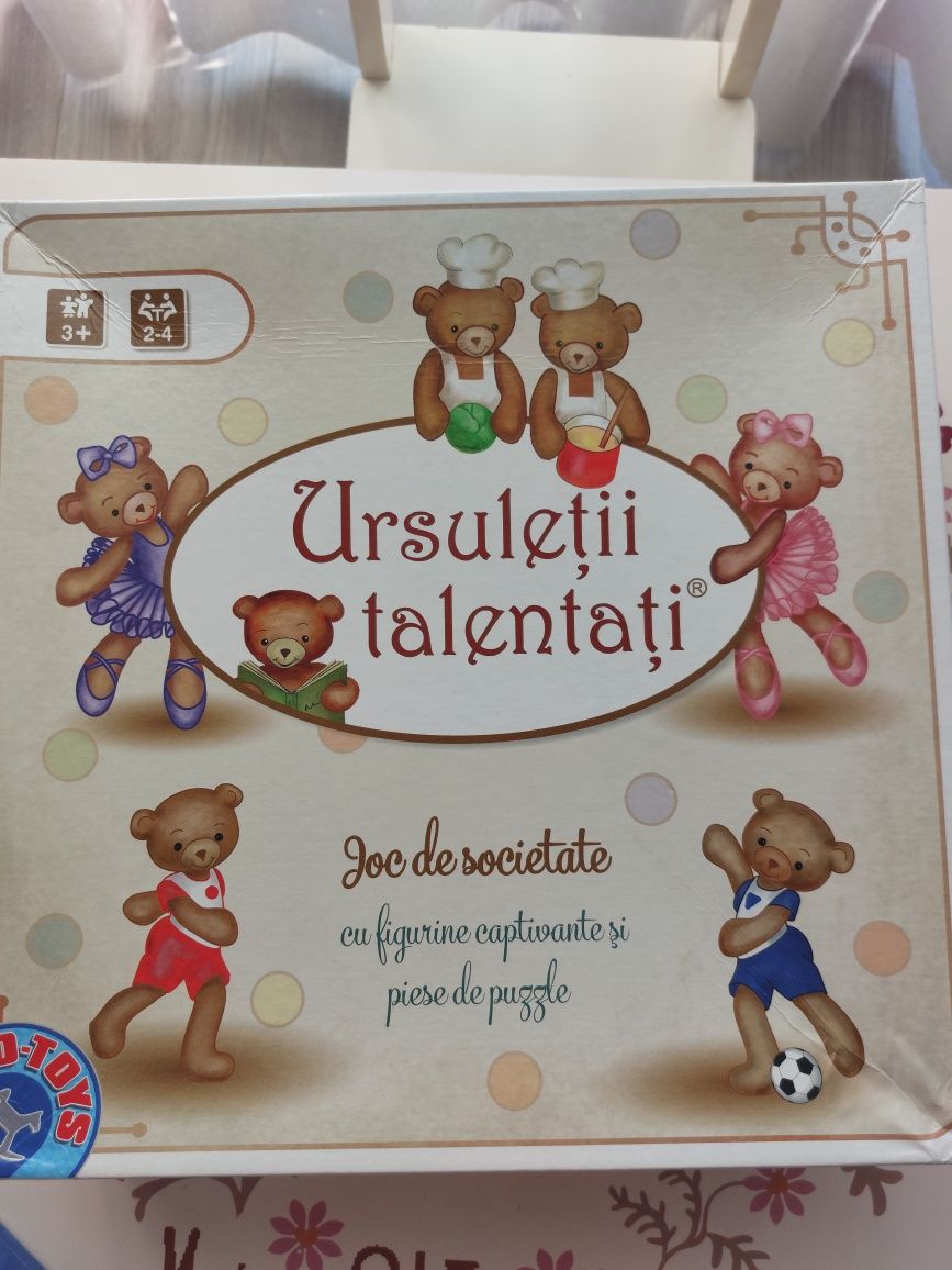 Joc ursuletii talentați