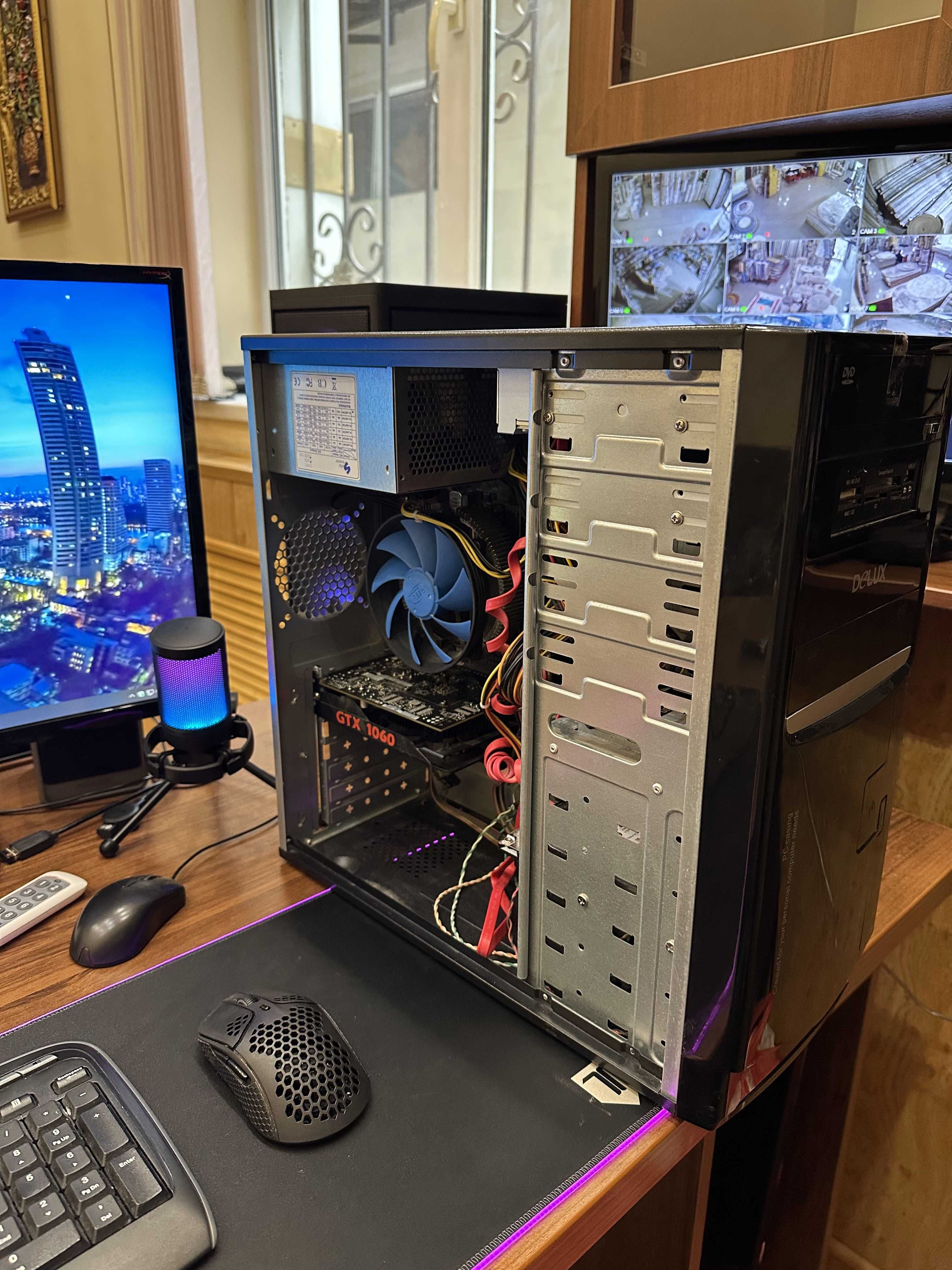 компьютер i5, игровой комплект + монитор, клава, мышь