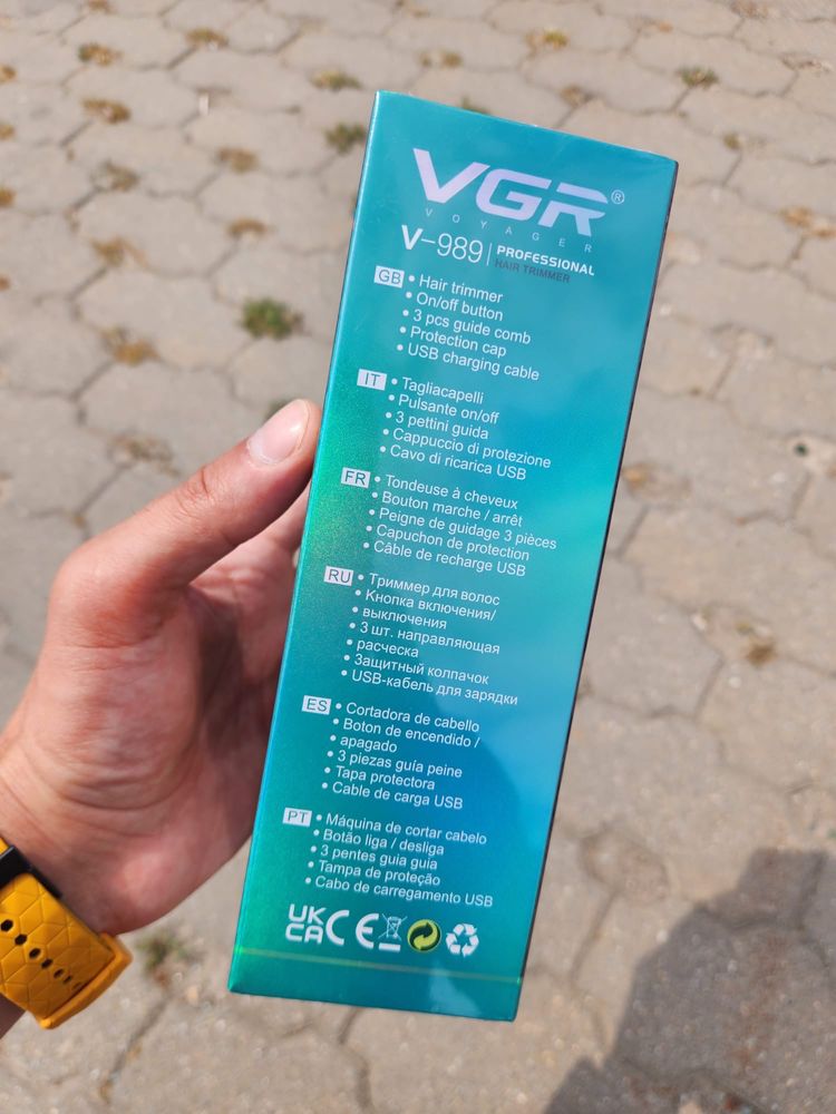 Trimmer profesional VGR Voyager V-989 – Nou, Sigilat tuns aparat
