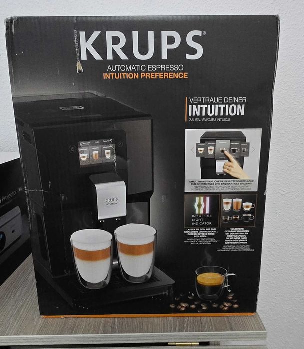 Espressor automat KRUPS Intuition EA873810, NOU Sigilat