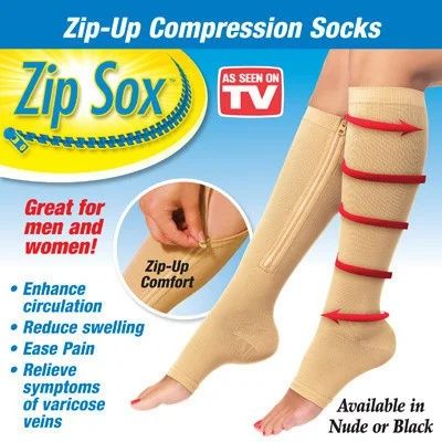Гольфы от варикоза Zip Sox, носки от варикоза зип сокс, Оригинал
