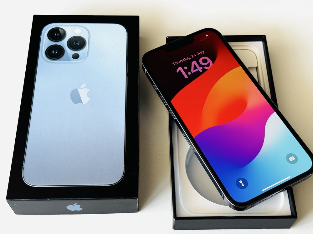 Iphone 13 Pro 256GB Blue 100% Батерия! Гаранция 6 месеца