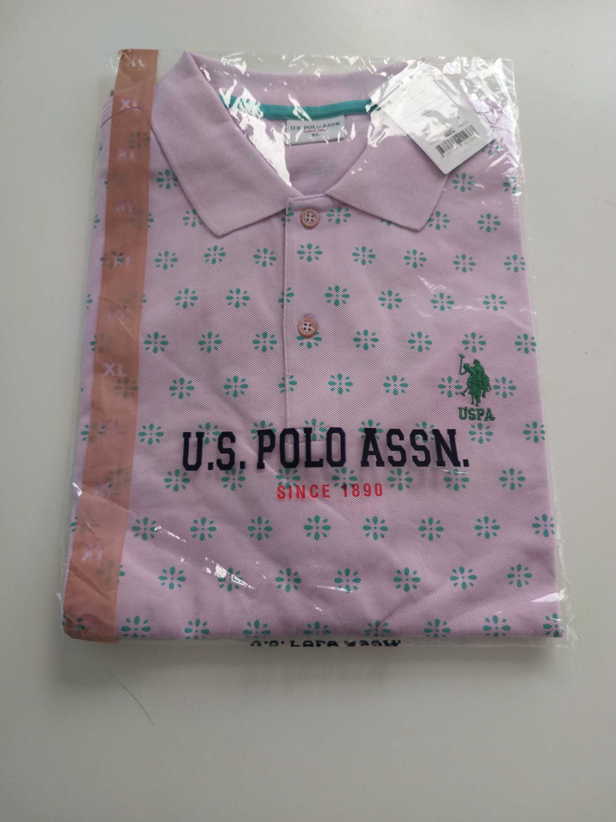 U.S. Polo Assn. M и XL Оригинални мъжки тениски
