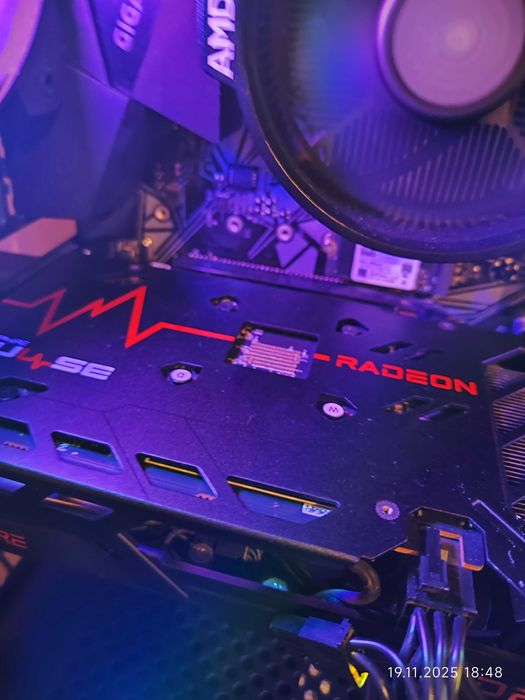 Геймърски Ryzen 5 3600X,RX 6500 XT 4GB, RAM 16GB 3200, SSD 512GB