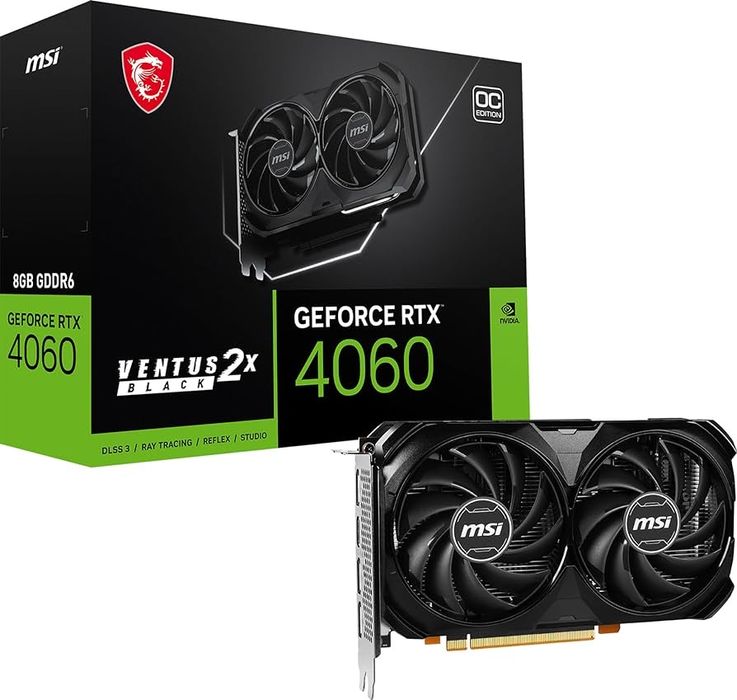 MSI GeForce RTX 4060 Ventus 2X Black