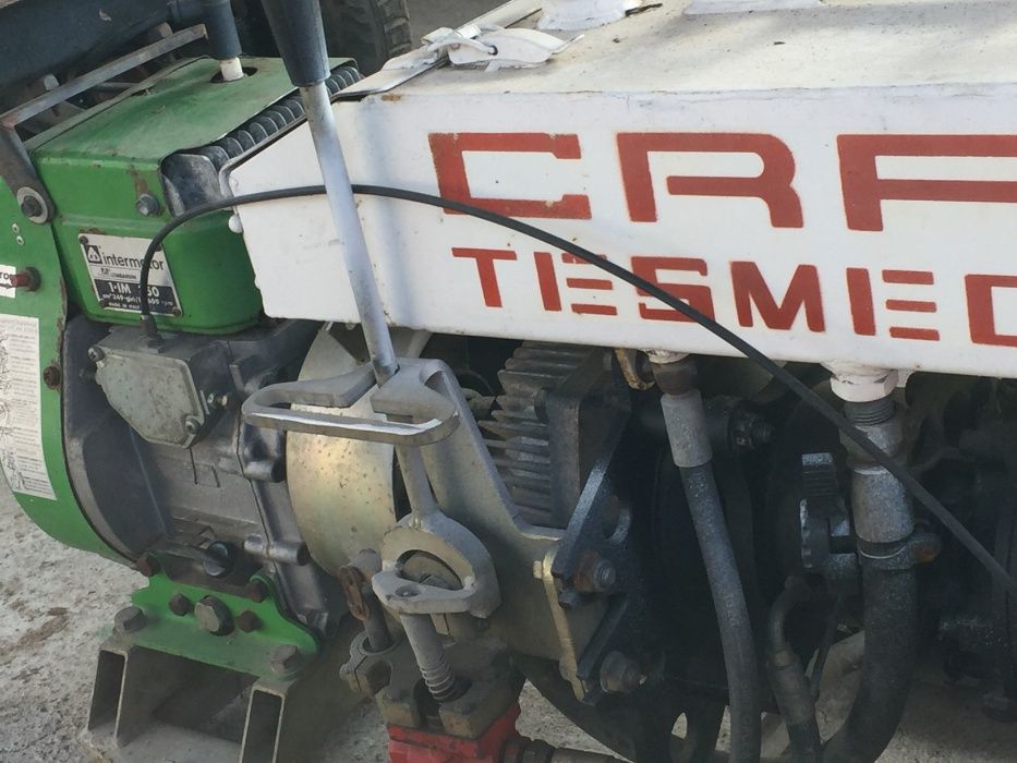 Troliu TESMEC ITALY profesional hidraulic cu motor Lombardini de 350cm