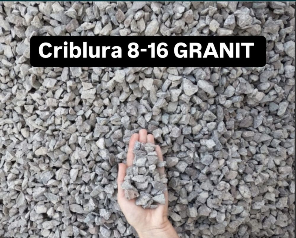 Nisip / Piatră / Balastru / Pământ / Beton semi-umed