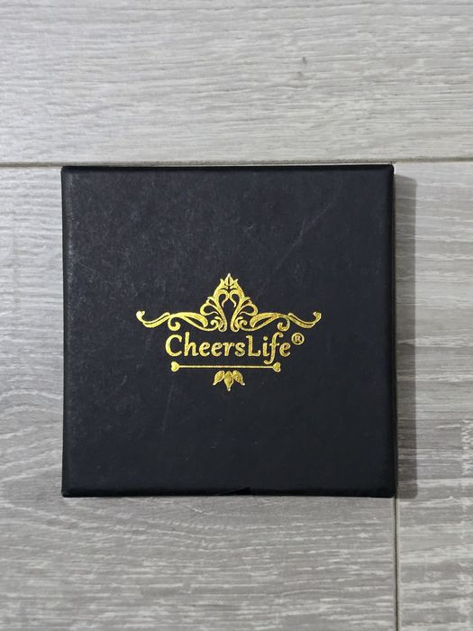 Brățară bărbați CheersLife din pietre naturale lavă neagră – reglabilă