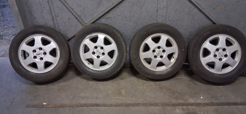 Jante aliaj cu cauciucuri 195/65/R15 vara pt OPEL Astra G