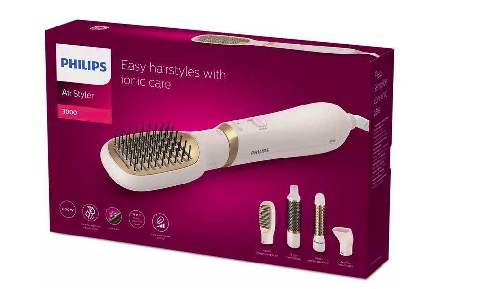 Четка с горещ въздух Philips Series 3000 BHA310/00, 800 W