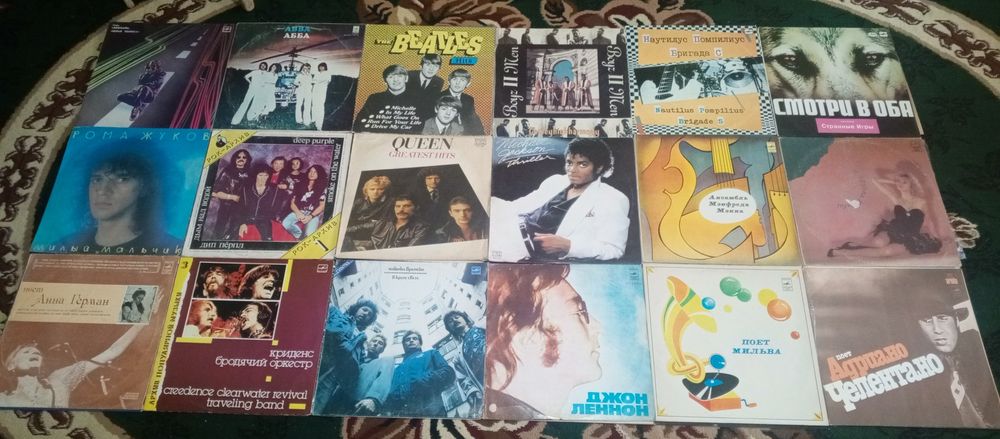 виниловые пластинки мировые