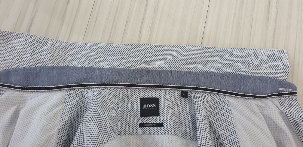 Hugo Boss Lukas_ 53 F Regular Fit / XL НОВО! ОРИГИНАЛ! Мъжка Риза!