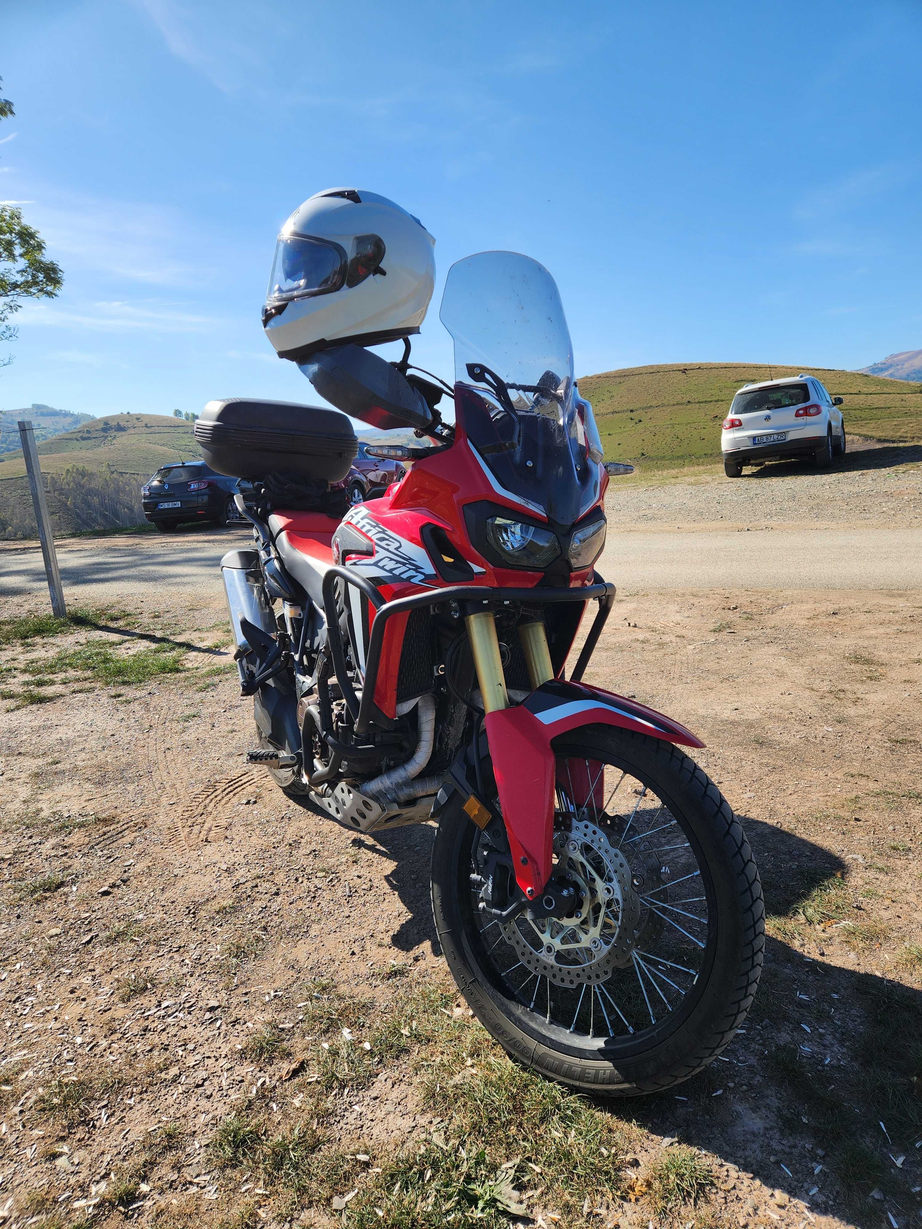 Honda Africa Twin DCT 2017 Suspensii Hyperpro
