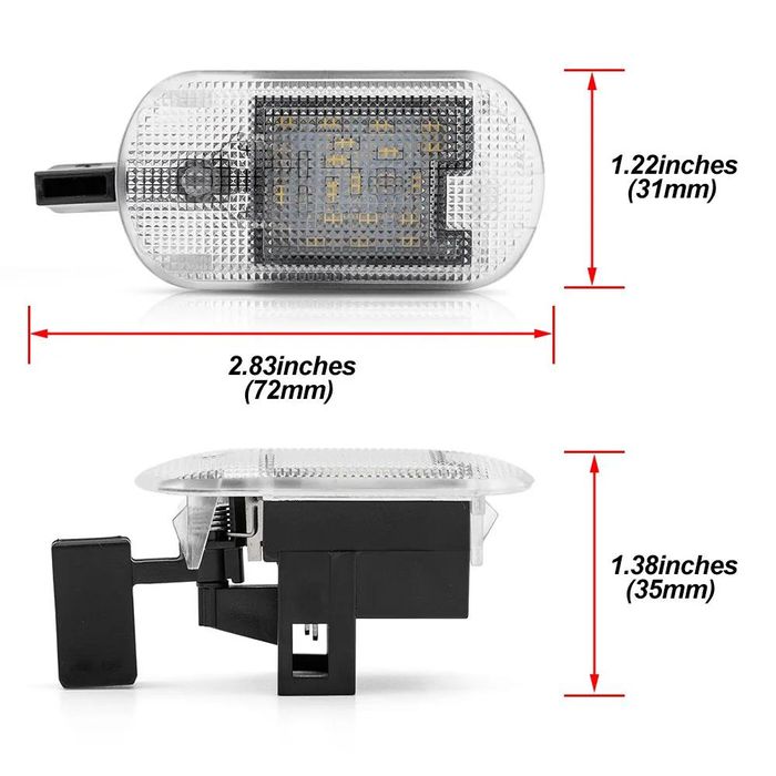 Плафони LED №5065-11 за за жабката за VW MK4 / Bora MK4 Variant Caddy