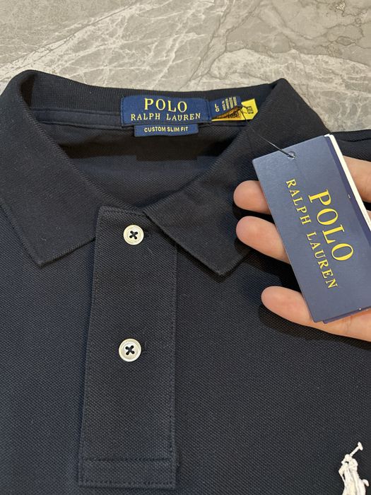 Tricou Polo Ralph Lauren Nou cu eticheta, Marinea L