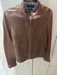 Дамско яке естествена кожа Massimo Dutti