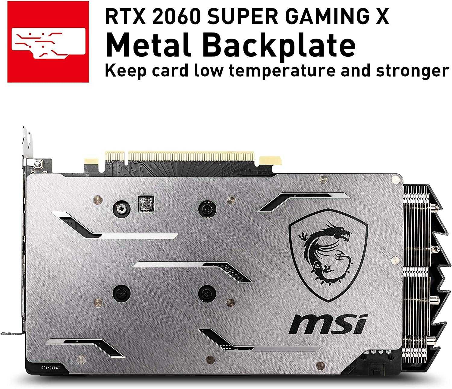 Placa MSI RTX 2060 Super Gaming X 8GB GDDR6 256-bit impecabila sigiliu