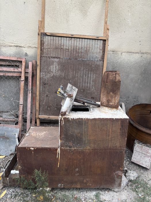 Печь уголь и газ