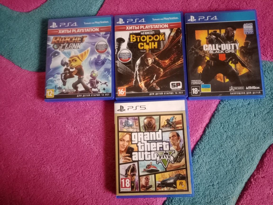 Продаю диск  ps5/ps4