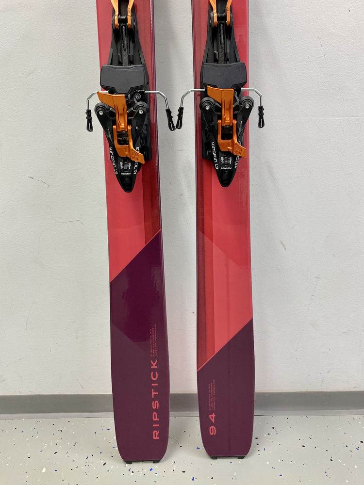 ski/schi de tură Elan Ripstick 94,170 cm,legături Kingpin 13,ca nou