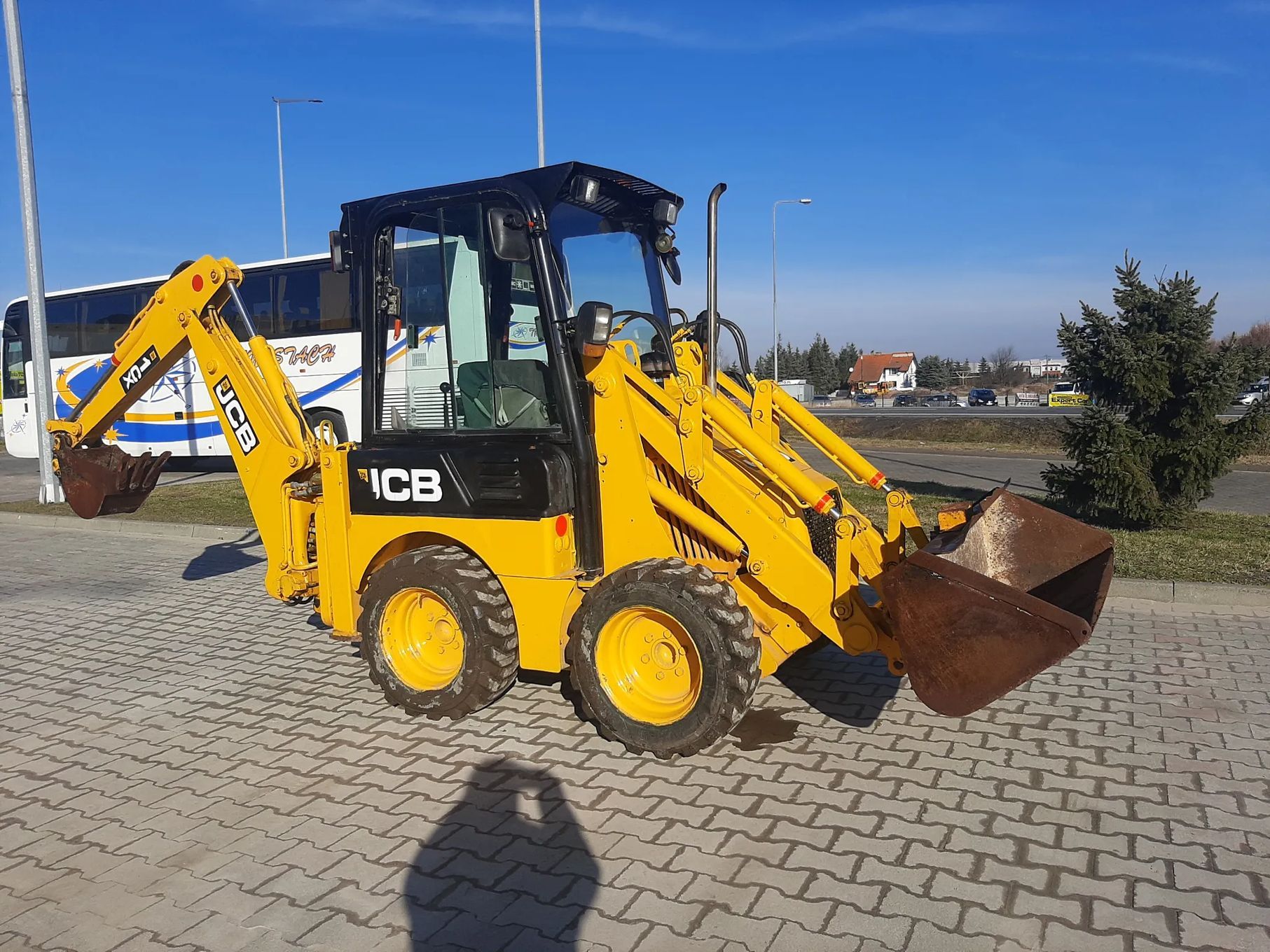 JCB 1 CX 2790 kg - mini buldoexcavator - leasing - JCB 1CX 1 CX - 25 300€